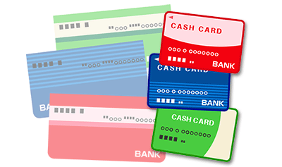 キャッシュカードの暗証番号の照会と再登録