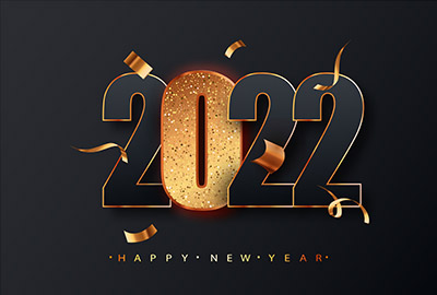 海外の壁紙 New Year 2022